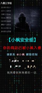 伪装黑客入侵装逼页面-灵锡网