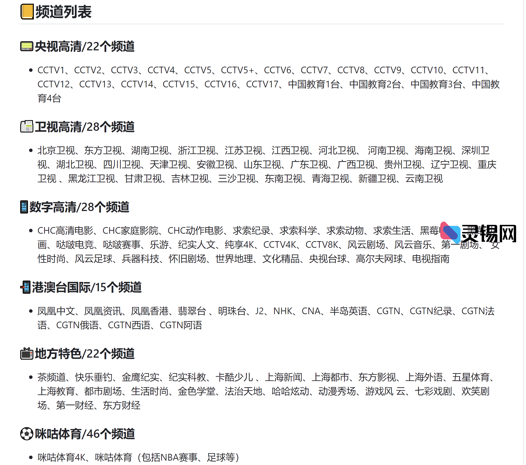 推荐一个使用IPv6的直播源仓库-灵锡网