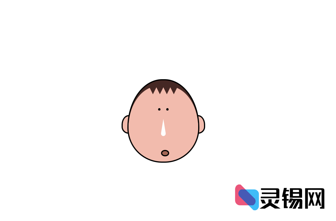 纯css生成阿呆头像-灵锡网