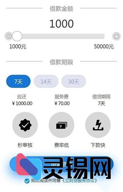 2025即时小额现金贷完整代码,支持快速生成独立APP-灵锡网