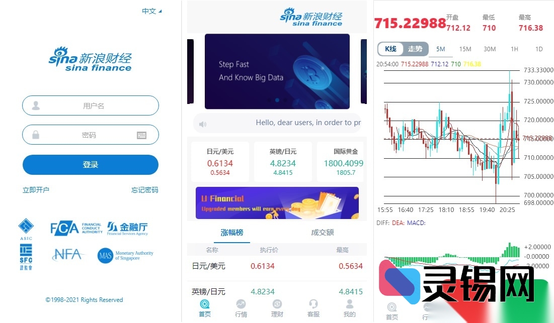 【无阉割】微盘源码：K线零缺失、余额宝模块、等级权益全开放-灵锡网