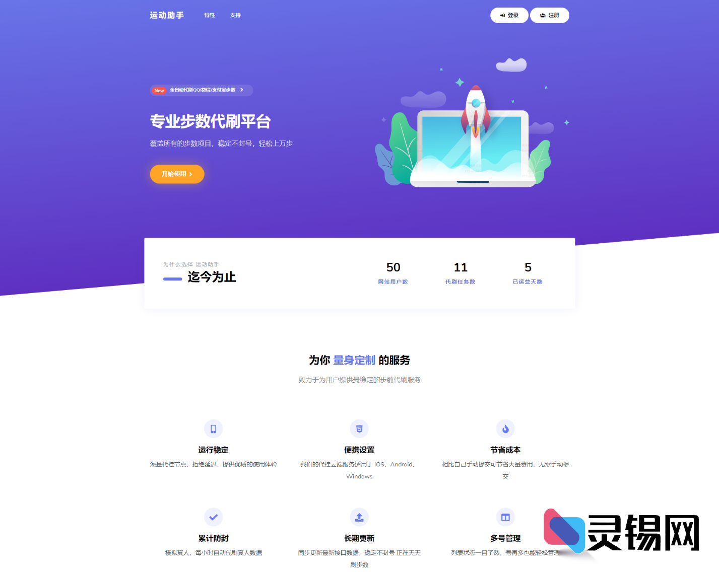小米运动刷步神器PHP源码：支持卡密激活的自动步数脚本-灵锡网