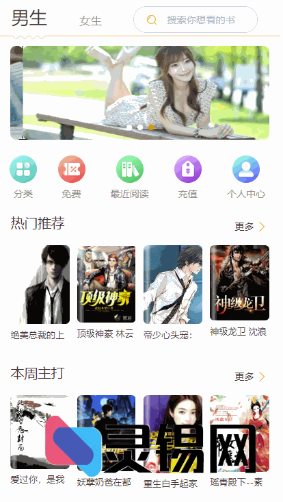 手持小说与漫画系统源码,轻松整合打包成独立App-灵锡网