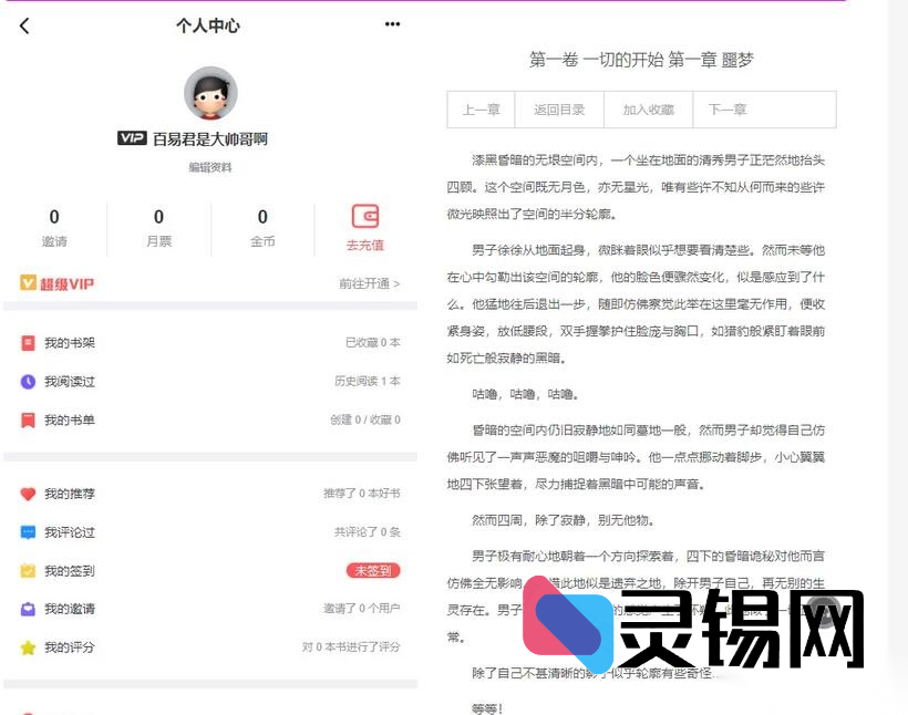 PT小说建站神器：内置爬虫、会员中心与收费功能，零基础上手-灵锡网